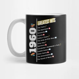 1960 Time Capsule Era - Front & Back - Retro Pop Culture Mug